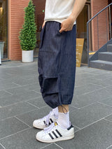 Nonfade denim half pants 2C