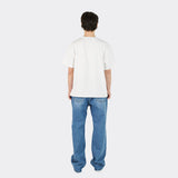 Riso Graphic Birphin Short Sleeve T-shirts (White)