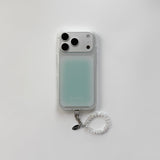 [반투명] mint syrup case
