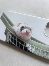 [マイフラフィーフェレットインハンモックハードケース]