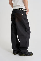 Radio raw denim pants