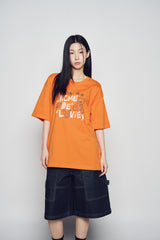25SS ジッパーディテールデニムショートパンツ ダークブルー