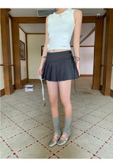 Special flower beaded sleeveless top