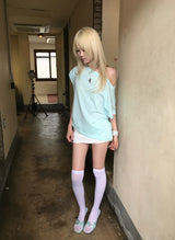 アクア ドレープ トップ