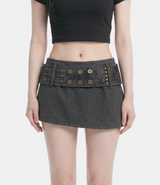 Kaia Stud Belt Skort
