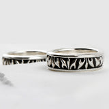 SVR-S601 Silver 925 Geometric Silver Ring 