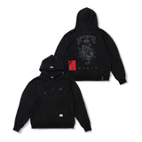 Praying Oversized Hoodie Black / Khaki
