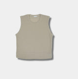 [S/S] Air knit crop sleeveless(5color)