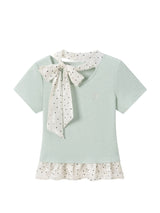 Lisel Dot Scarf Tee