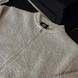 ASCLO Boucle Like Zip Up Cardigan (4color)