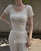 [MADE] Ed U-neck Short-sleeved T-shirt
