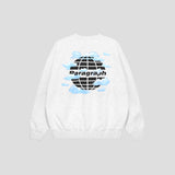 CLOUD CIRCLE ロゴクルースウェット