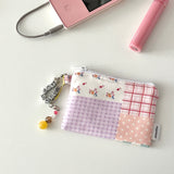 FLOWER - MINI ZIPPER POUCH