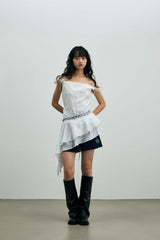 NYX MINI DRESS / WHITE