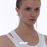 KVK SPIDER series special-shaped silk tassel earrings