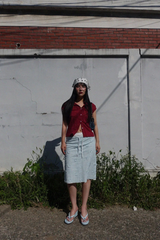LILY FLOWER LAYERED SKIRT (3COLORS!)
