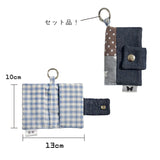 Denim Patch Card Wallet