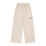 SNOWING FLEECE BANDING CARGO PANTS UNISEX (3COLOR)