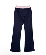 [ high-teen mood ] glow up pink-stitch low bootcut pt