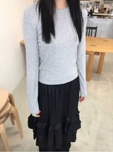 ヴィレベーシック長袖Tシャツ（4c）