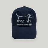 Navy Washing Puppy Cap