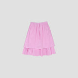 Plier Pleats Midi Skirt 