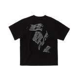 EEERRR letter graphic T-Shirt (Black)