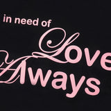 Boxy Hoodie Chambredelavain - Need Love Black