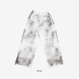 (Unisex) シャープウォッシュ柄パンツ