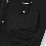 Heritage nylon work jacket / Black