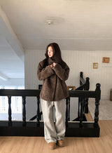 Cozy Wide 2WAY Warm Sweat Pants (3color)