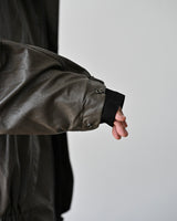 HVN CITY OVERSIZE LEATHER JACKET BB