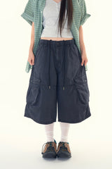 Fog bio washed cargo bermuda pants