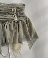 Pererere ribbon strap skirt