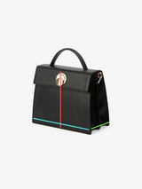 LAZEL MINI ショルダーレザーバッグ / Matte Black
