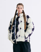 REVERSIBLE DOWN PADDING JUMPER GRAY/PURPLE