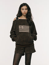P.O.M FLUFFY SHORTS BROWN