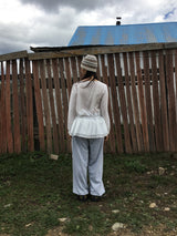 [SET]Levain Ribbon Hoodie + Jogger Pants (2color)