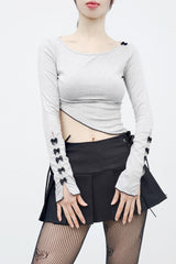 Armor pleated corset skirt