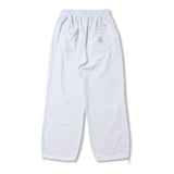 STGM Logo Super Wide Jogger Pants Black / White Melange