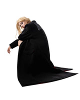 DKILLUMINATE FITTED LONG WOOL COAT