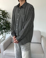 ミカウォッシングチェックシャツ