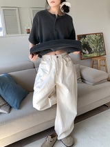 DOUBLE POCKET BALLOON PANTS