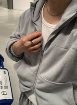 [Set-up]Find fleece sweat zip-up pants