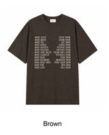 Eten Lettering Graphic Short Sleeve Tee
