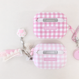 Gingham Check AirPods Case