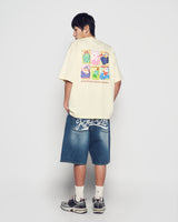 26SS スリーピング ラインフレンズ ショートスリーブTシャツ