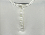 イーセル起毛ボタン短編長袖Tシャツ（3c）