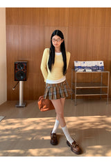 ダブルカラーレイヤード長袖Tシャツ