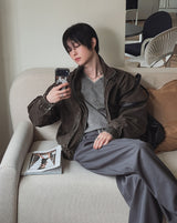Ray Belted Wide Slacks